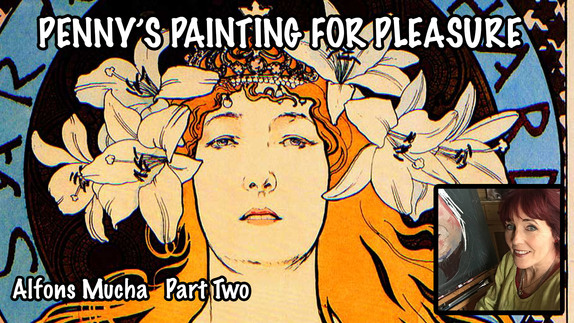 Alphonse Mucha - his life, work and how to paint in his style - Part Two