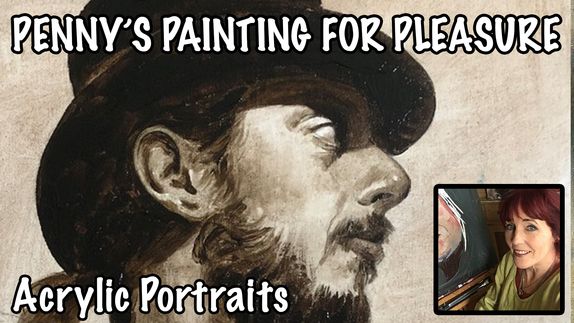 Portraits in Acrylic - Part Two