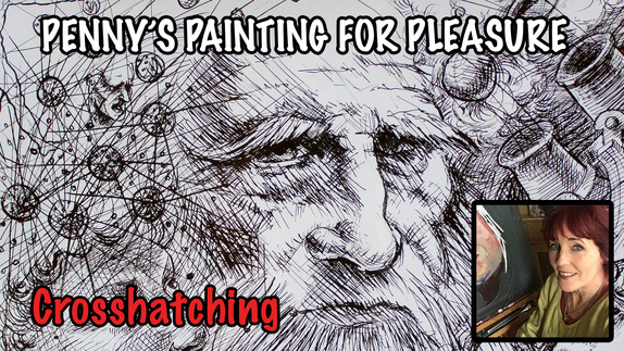 Crosshatching - learn a valuable drawing skill