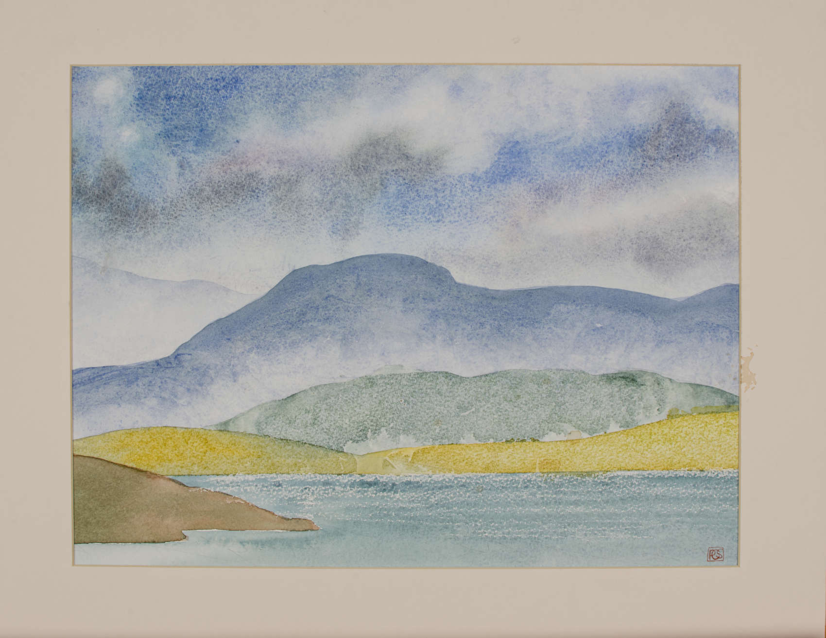 Full painting in mount