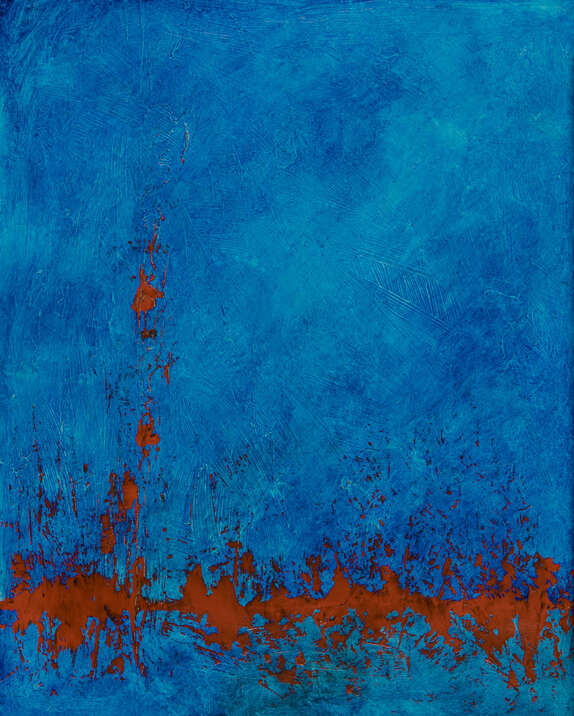 Abstract in Blue