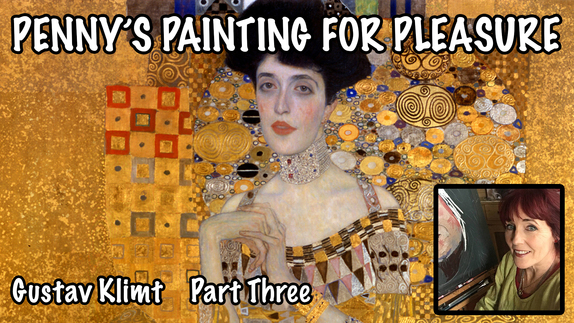 How to paint like Klimt - Part Three