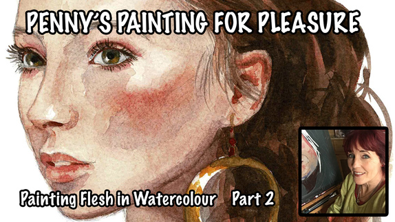 How to Paint Flesh in Watercolour - Part Two