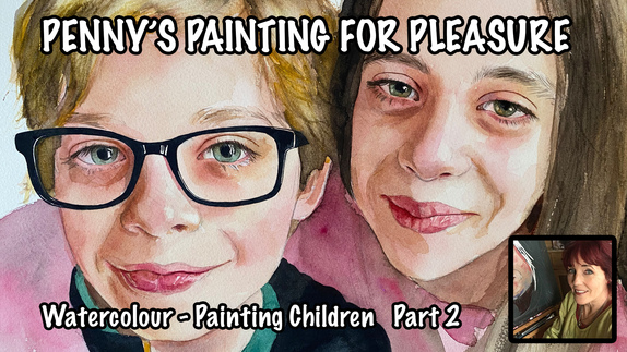 Painting Children in Watercolour - Part Two